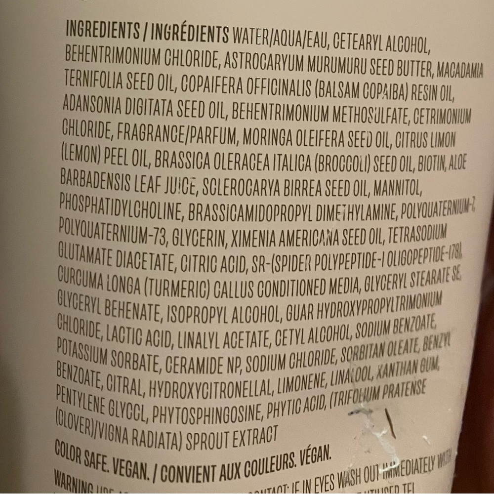 Vegamour GRO revitalizing conditioner, made with Karmatin - Picture 5 of 6